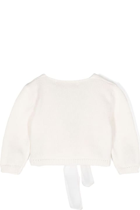 Fashion for Baby Girls La stupenderia La Stupenderia Sweaters White