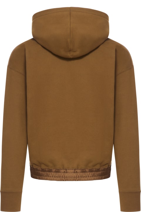 Saint Laurent Fleeces & Tracksuits for Men Saint Laurent Brown Cotton Sweatshirt