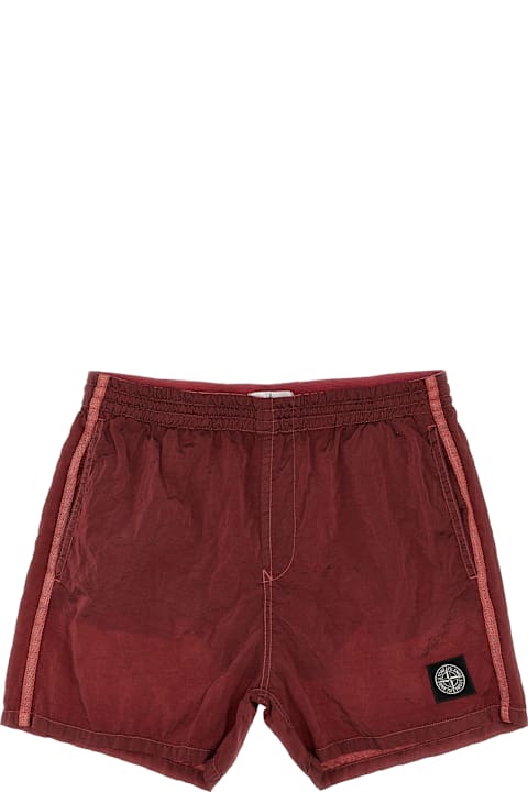 Homeware Stone Island Junior Logo Swimsuit