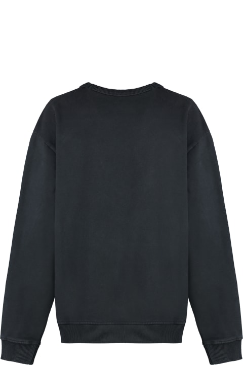 Acne Studios Fleeces & Tracksuits for Women Acne Studios Cotton Crew-neck Sweatshirt