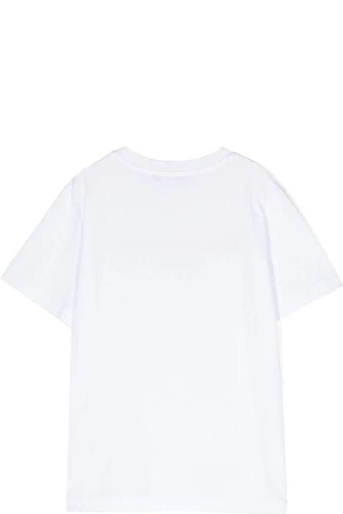 Balmain for Kids Balmain Balmain T-shirts And Polos White