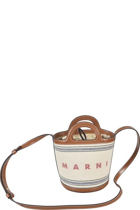ウィメンズ Marniのトートバッグ Marni Drawstrnged Shoulder Bag