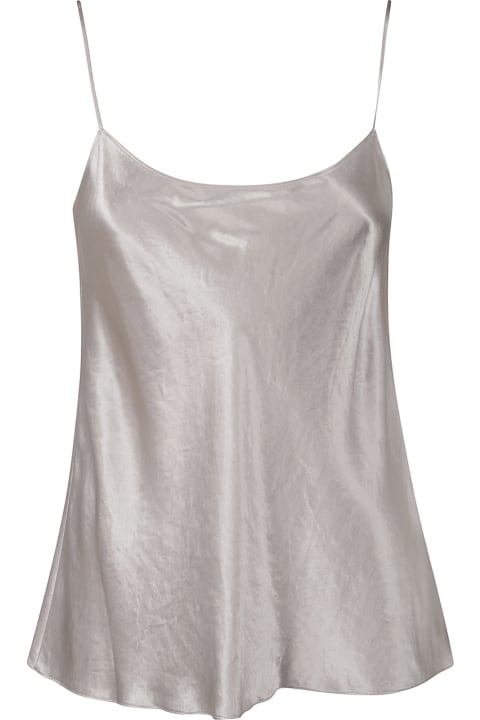 Vince Clothing for Women Vince Shiny Sleeveless Top