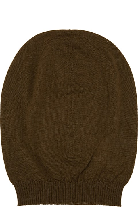 Rick Owens قبعات لـ القسم الرجالي Rick Owens Cashmere Hat