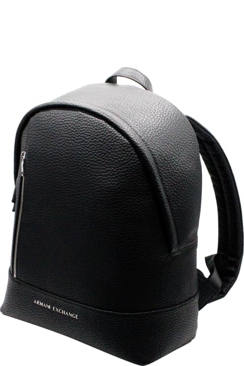 Armani Collezioni Backpacks for Men Armani Collezioni Backpack In Very Soft Soft Grain Eco-leather With Logo On The Front. Adjustable Shoulder Straps. Measures 38x32x12 Cm