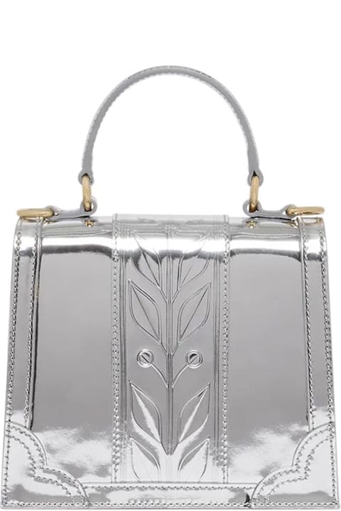 Casablanca Bags for Women Casablanca Silver Mini Jeanne Bag