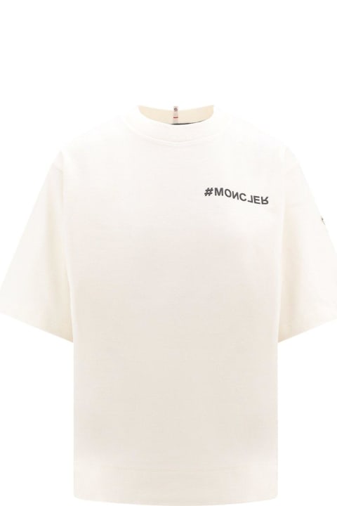 Moncler Grenoble Topwear for Men Moncler Grenoble Logo Printed Crewneck T-shirt