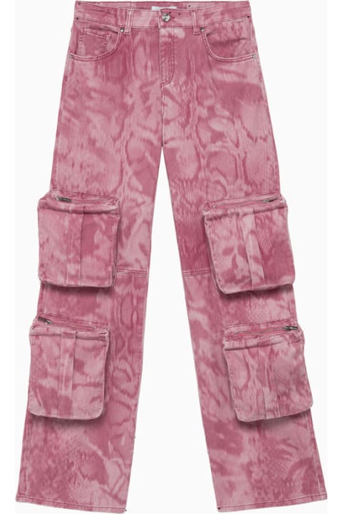 Blumarine Pants & Shorts for Women Blumarine Blumarine Camouflage Cargo Pants