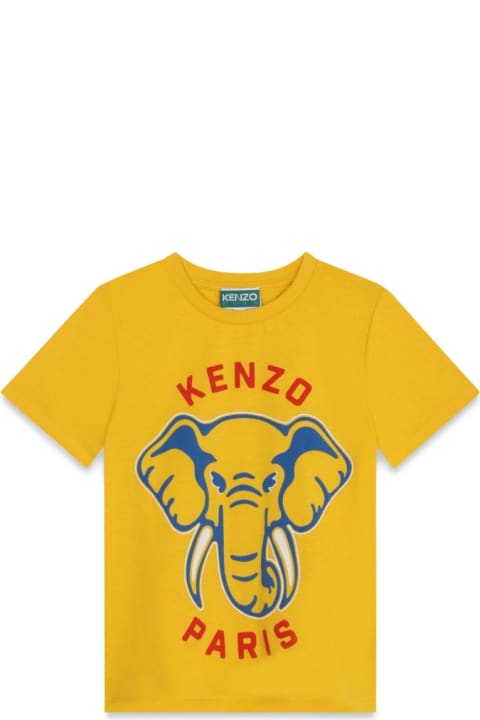 Kenzo T-Shirts & Polo Shirts for Girls Kenzo Felpa Con Cappuccio