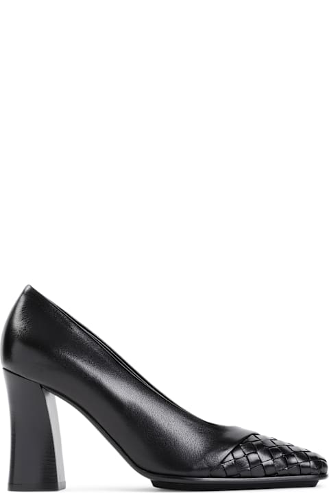 High-Heeled Shoes for Women Bottega Veneta Leather Pump