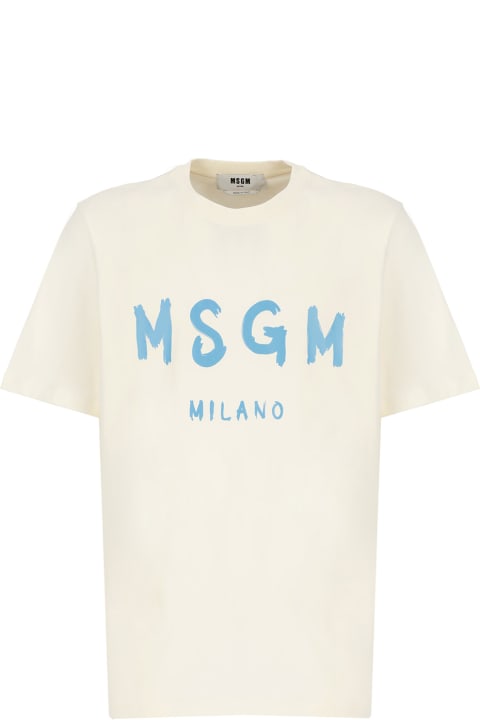 Fashion for Men MSGM T-shirt With Logo