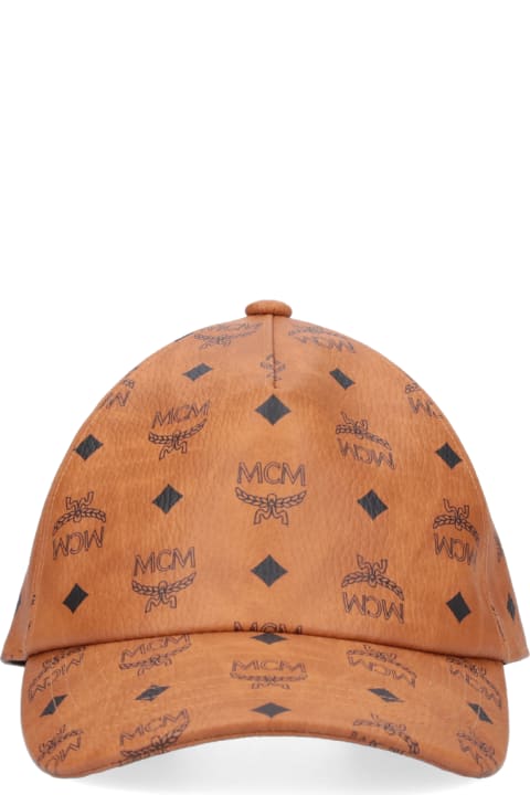 メンズ MCMの帽子 MCM Visetos Baseball Cap
