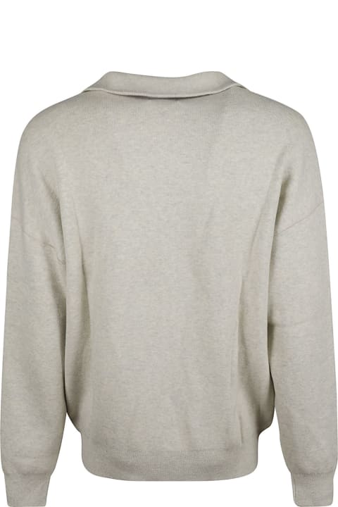 Sweaters for Men Isabel Marant Logo Printed Zip Jacket