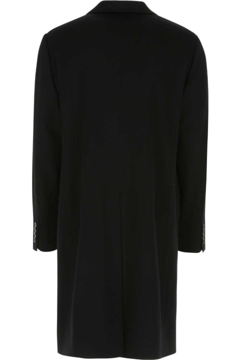 メンズ Dolce & Gabbanaのコート＆ジャケット Dolce & Gabbana Black Wool Coat