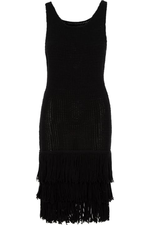 Fashion for Women Amotea Mila Dress Short In Black Knit