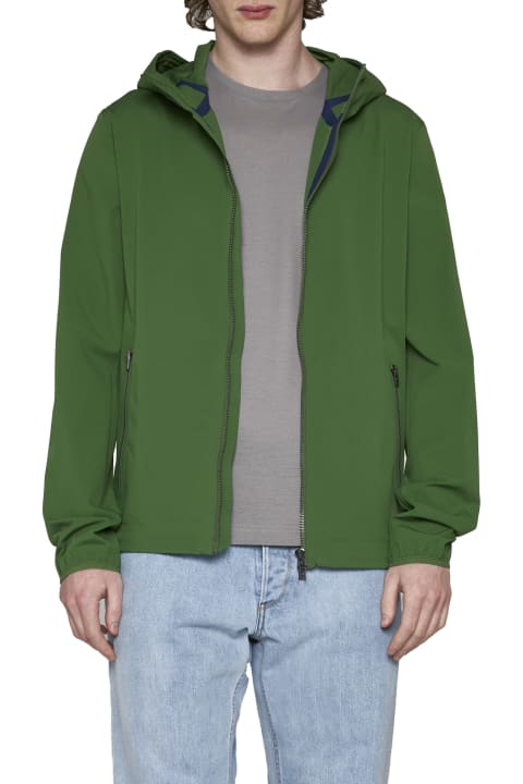 Coats & Jackets Sale for Men Herno Zip Pocket Windbreaker