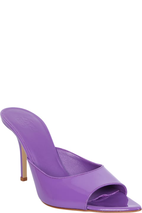GIA BORGHINI Sandals for Women GIA BORGHINI Mules Perni 04 Purple