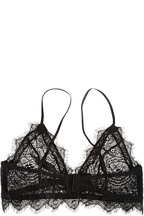 Homeware Anine Bing Triangle Cup Sheer Lace Bra