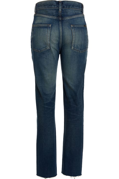 Jeans for Women Saint Laurent Jeans Denim Taglio Vivo