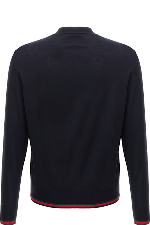 Clothing for Men Gucci Web Ribbon Cardigan
