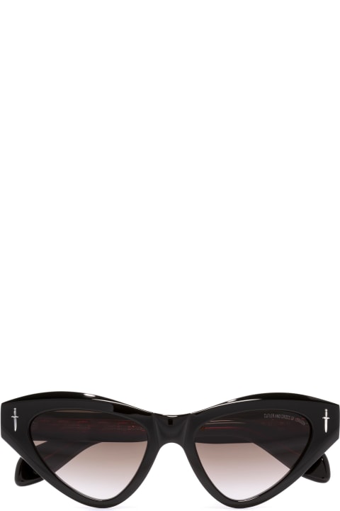 Cutler and Gross Eyewear for Women Cutler and Gross The Great Frog - Mini / Black Sunglasses