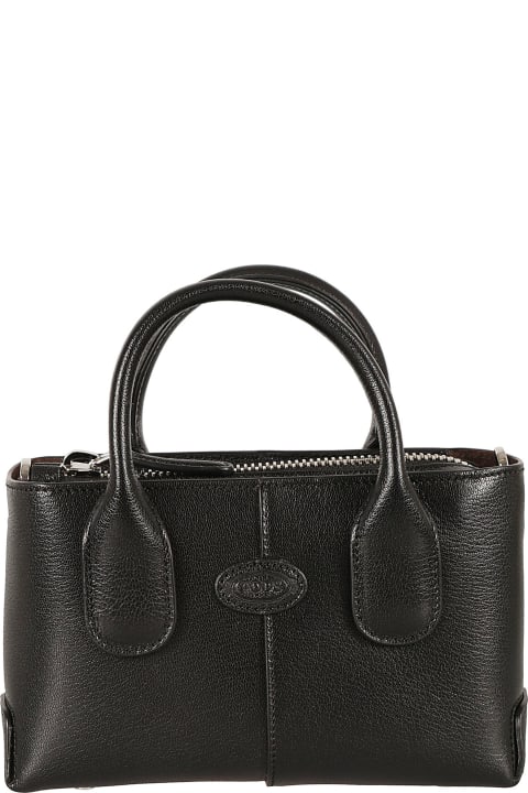 Tod's for Women Tod's Logo Patch Top Zip Tote