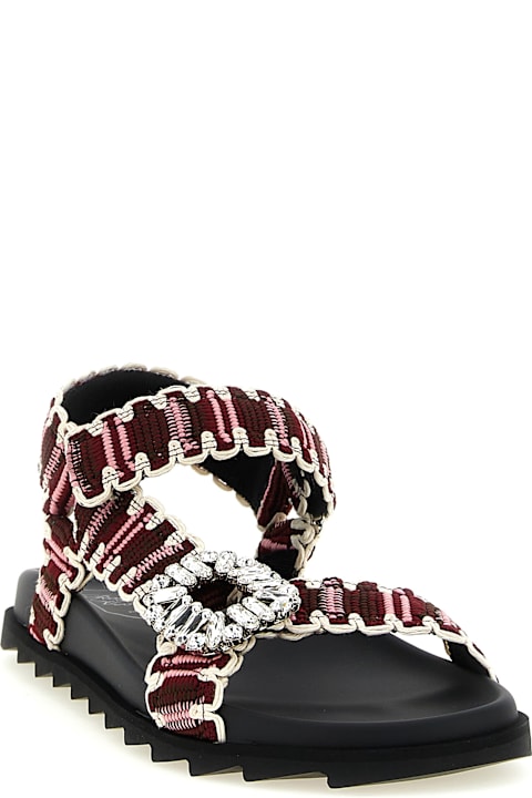 Roger Vivier 'slidy Viv' Trek' Sandals