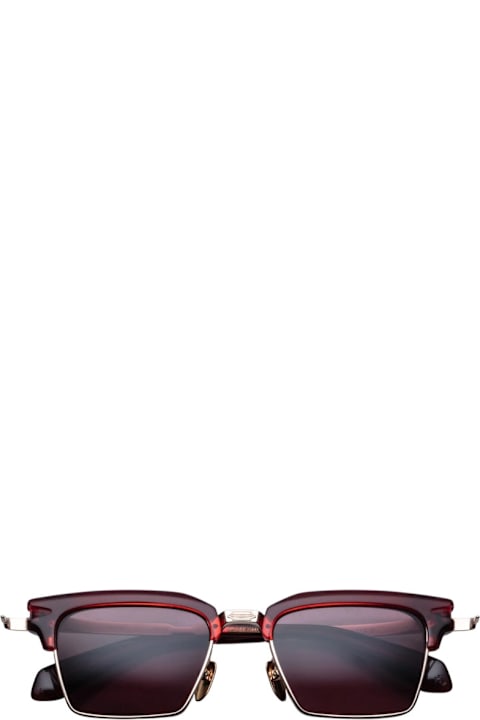 Jacques Marie Mage نظارات لـ القسم الرجالي Jacques Marie Mage Alin - Burgundy Sunglasses