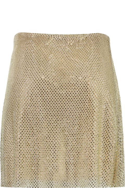 Homeware Philosophy di Lorenzo Serafini Rhinestone Mini-skirt