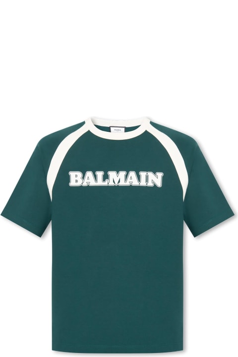 Balmain Topwear for Men Balmain Printed T-shirt