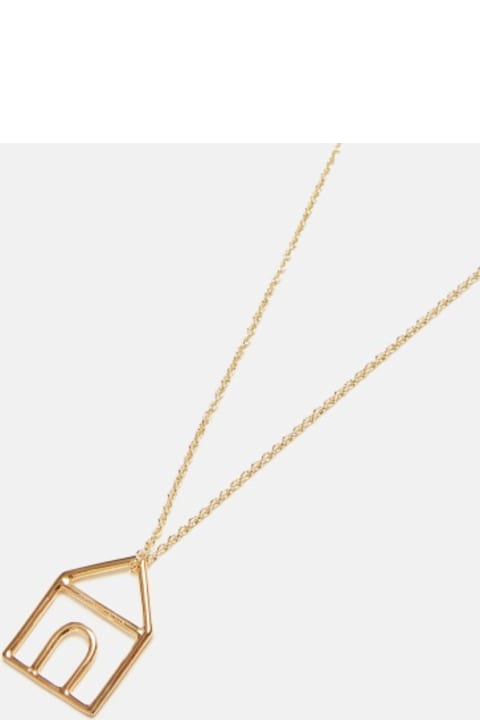 Aliita لـ Kids Aliita 9k Gold Casita Necklace