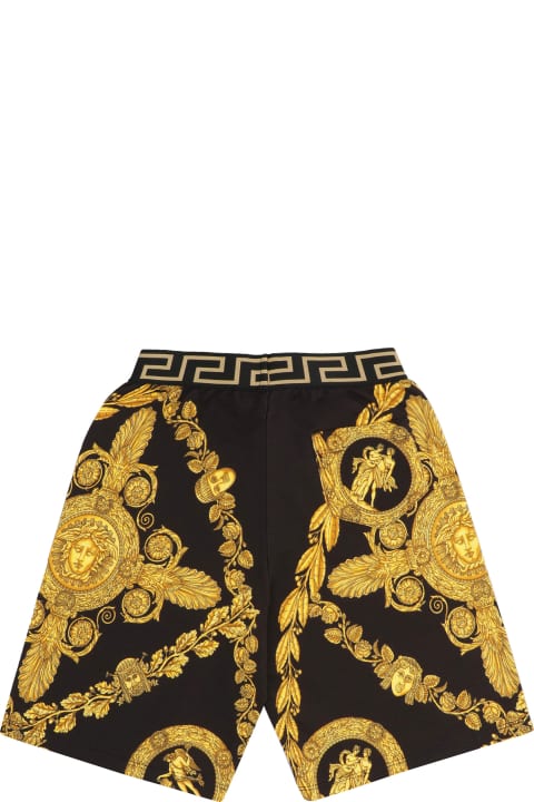 Young Versace for Kids Young Versace Printed Cotton Shorts