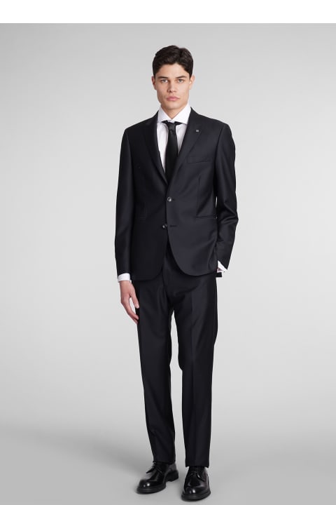 Tagliatore 0205 Suits for Men Tagliatore 0205 Dress In Black Wool