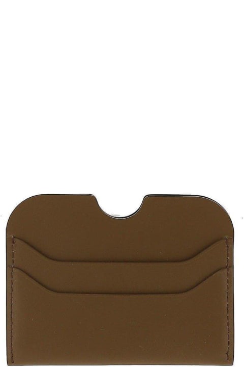 Accessories Sale for Men Acne Studios Logo Printed Cut-out Detailed Cardholder