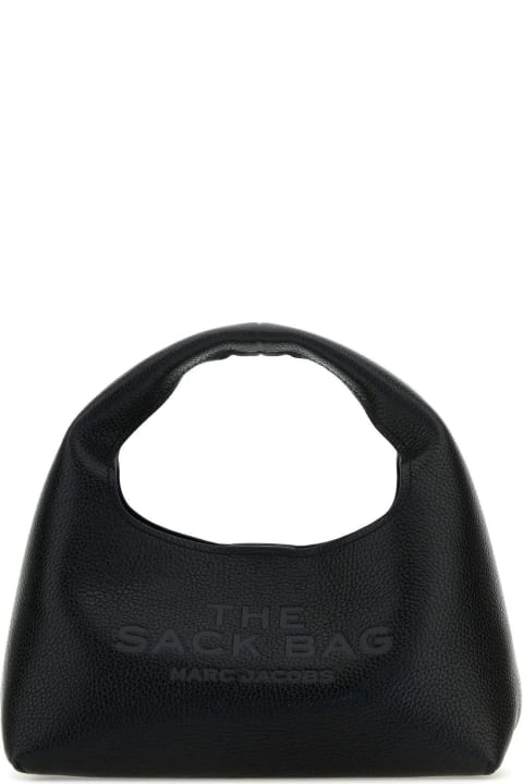 Bags for Women Marc Jacobs Black Leather Mini The Sack Bag Handbag