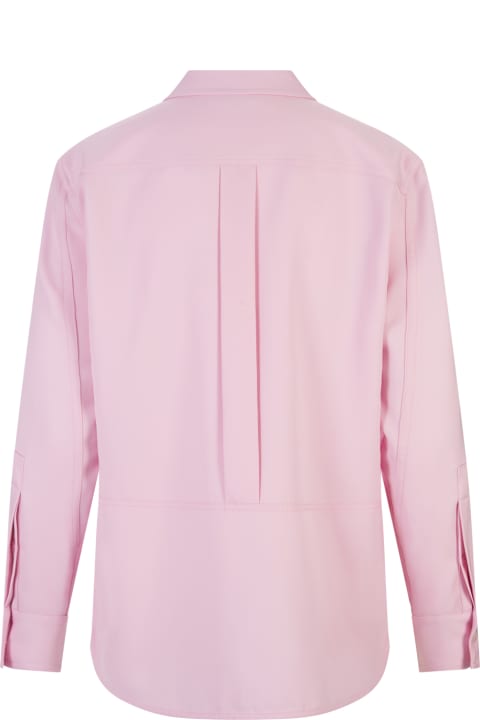 Fashion for Women Alexander McQueen Shirt With Military Pockets In Light Pink