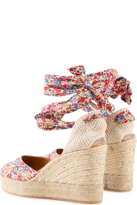 Wedges for Women MC2 Saint Barth Espadrillas With High Wedge And Ankle Lace