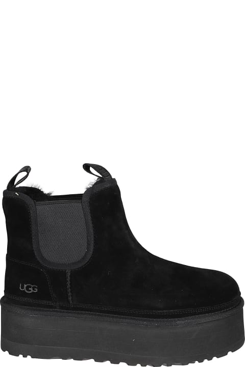 Elastic Sided High-sole Boots