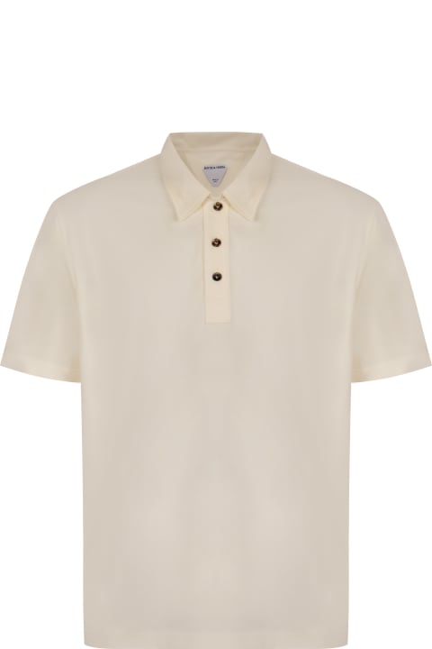 Homeware Bottega Veneta Cotton Piqué Polo Shirt