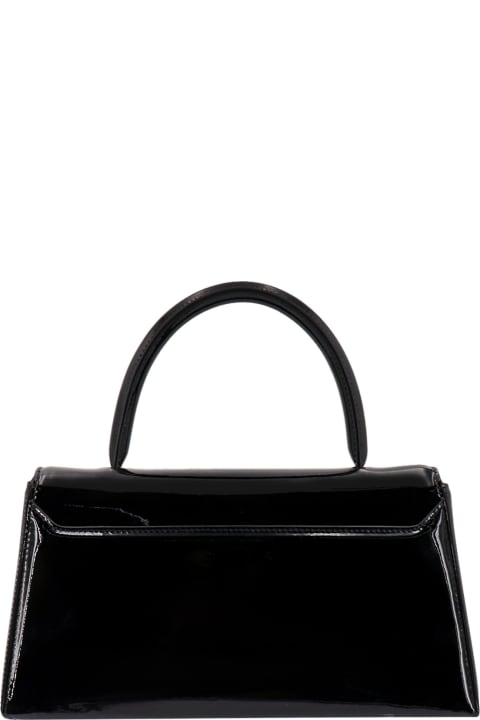 Thom Browne Totes for Women Thom Browne Trapeze Top Handle Clutch Handbag