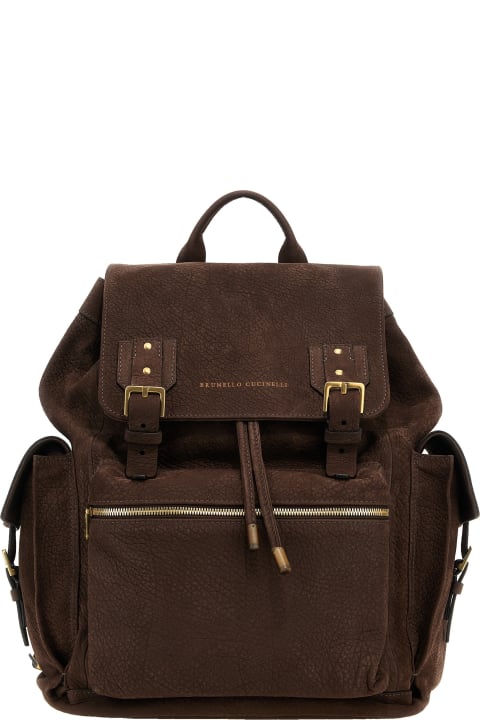 Brunello Cucinelli Backpacks for Men Brunello Cucinelli 'city' Backpack