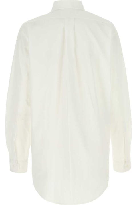 Clothing for Women Maison Margiela White Poplin Shirt