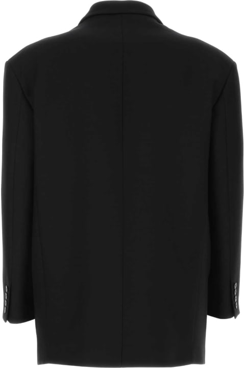 メンズ Valentino Garavaniのコート＆ジャケット Valentino Garavani Black Wool Blend Blazer
