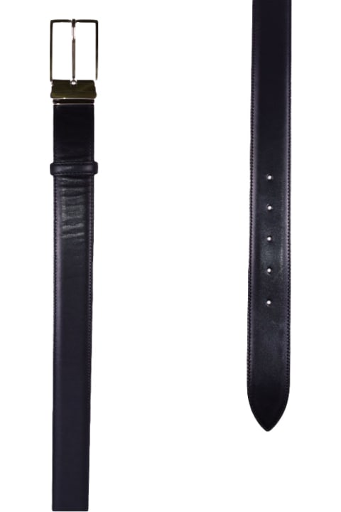 Belts for Men Doucal's Leather Belt