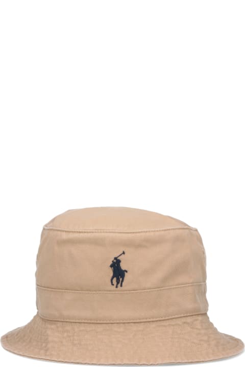 Fashion for Men Polo Ralph Lauren Logo Bucket Hat