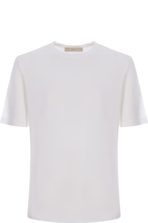 Filippo De Laurentiis Clothing for Men Filippo De Laurentiis T-shirt Filippo De Laurentis Made Of Linen