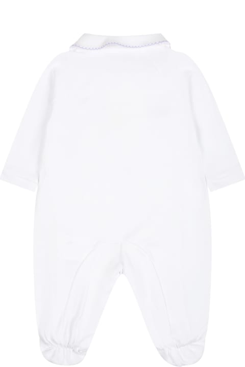 Bodysuits & Sets for Baby Girls Monnalisa White Babygrown For Baby Girl