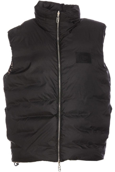 Coats & Jackets for Men Fendi Reversible Padded Gilet