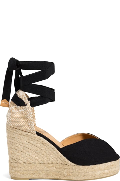 Castañer Shoes for Women Castañer Espadrilles Bilina Open With Laces At The Ankle