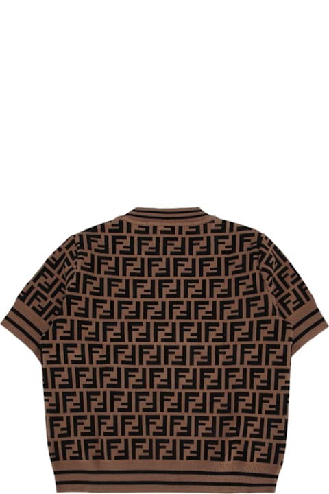 Fendi Sweaters & Sweatshirts for Boys Fendi Top Ff Knit